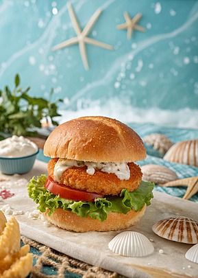 HAMBURGUESA PESCADO CROCANTE