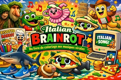 Italian Brainrot : du livre de coloriage aux musiques virales YouTube, anatomie d’un délire culturel mondial