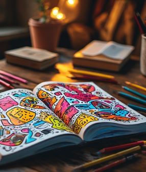 photo livre de coloriage