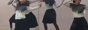 חולצת גוף משולבת שחור לבן
