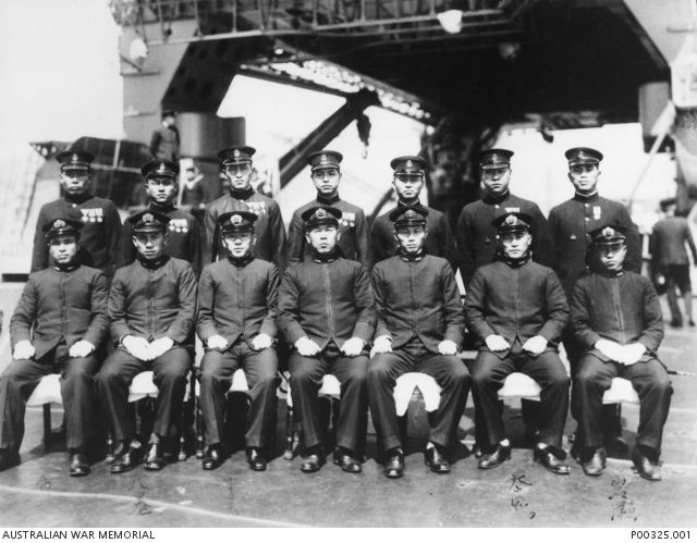 Membros do grupo de ataque de submarinos de bolso da Marinha Imperial Japonesa , que incluía aqueles que realizaram os ataques a Diego-Suarez.