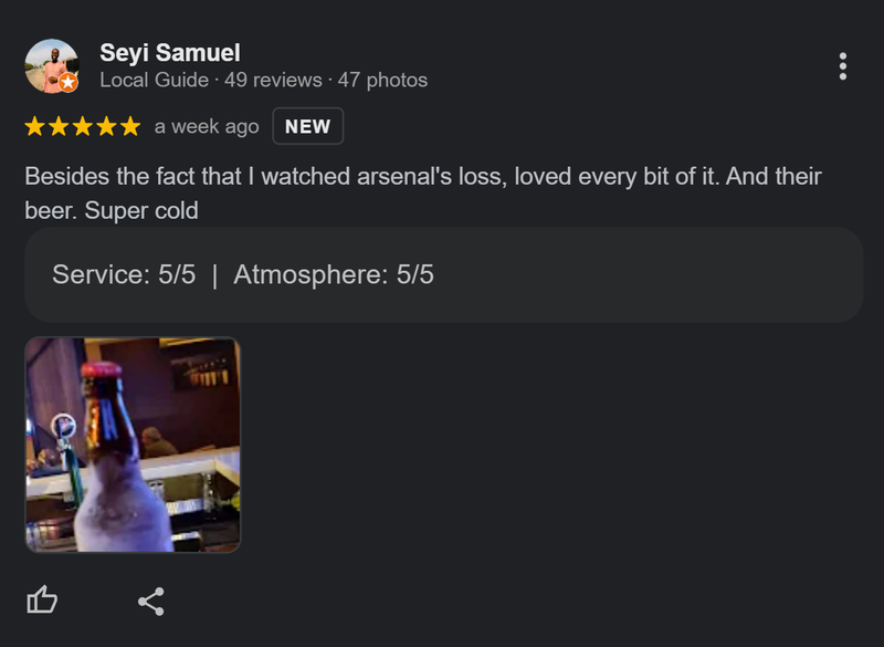 Google Business Rating