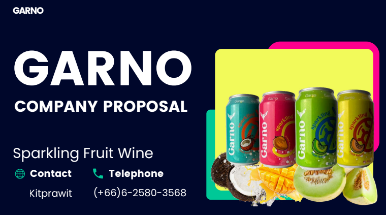 การ์โน สปาร์คกลิ้งฟรุ๊ตไวน์