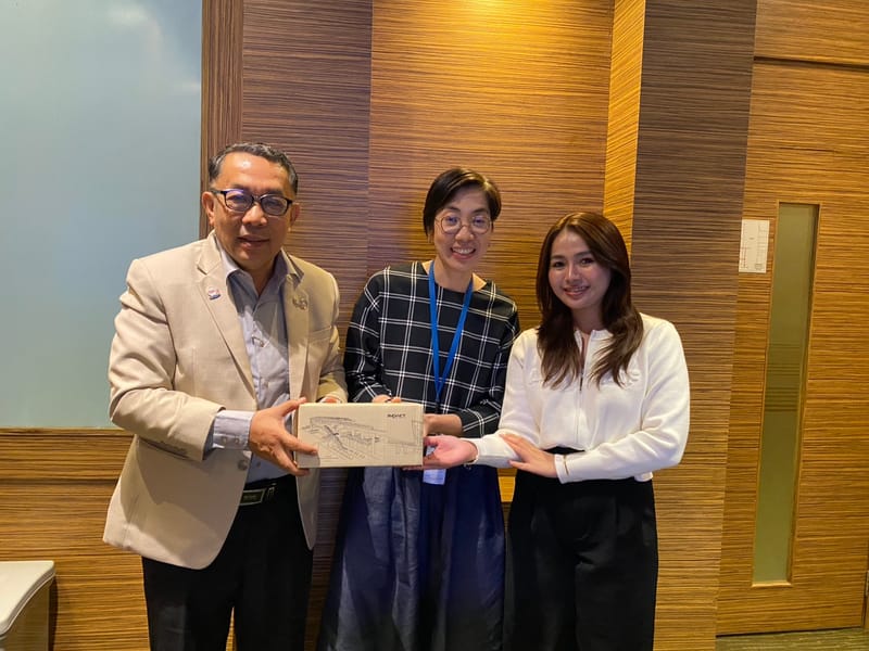 ขอแสดงความขอบคุณที่ทาง IMPACT MUANG THONG THANI ได้เชิญทางสมาคมผู้ส่งออกและผู้ผลิตไทยTEMA เข้าพบปะพูดคุยปรึกษาหารือเกี่ยวกับการพาผู้ประกอบการไปจัดแสดงสินค้าที่ต่างประเทศ และพื้นที่จัดแสดงสินค้าสำหรับผู้ประกอบSMEs ที่ IMPACT