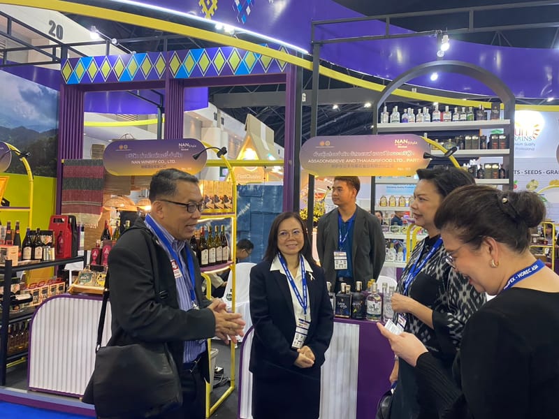THAIFEX – HOREC ASIA 2026 พบท่านจิตติมา ศรีถาพร รองปลัดกระทรวงพาณิชย์ ท่านพูนพงษ์ นัยนาภาภรณ์ อธิบดีกรมพัฒนาธุรกิจการค้า ท่านพาณิชย์และผู้ประกอบการจากจังหหวัดน่าน