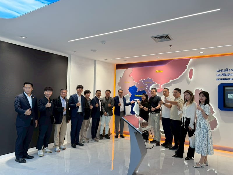 Liang Zhi Long Grob & Hunan Xiangshang International Exhibition Co.,Ltd เยื่ยมเยือนทีมสมาคม TEMA