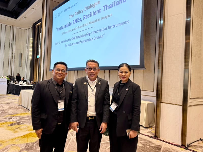 Sustainable SMEs, Resilient Thailand เดินหน้าหนุน SME ไทย ลุยตลาดโลกอย่างยั่งยืน 🌍✨