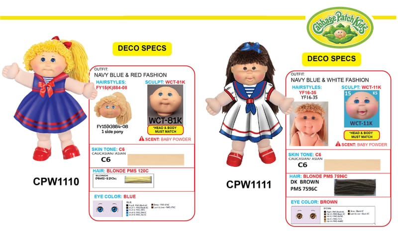 16" Dolls with Yarn Hair