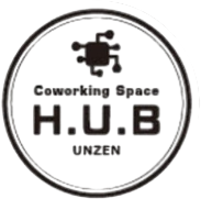 לוגו מלון HUB UNZEN ביפן