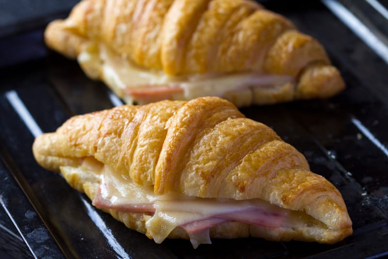 Ham and Swiss Croissant