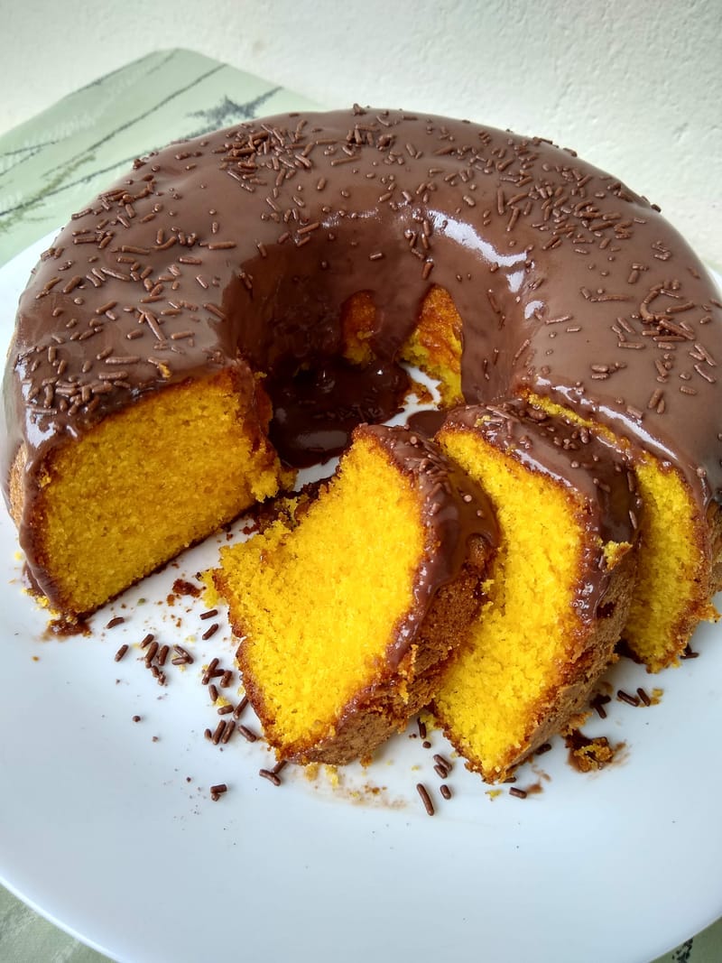 Brazilian carrot cake