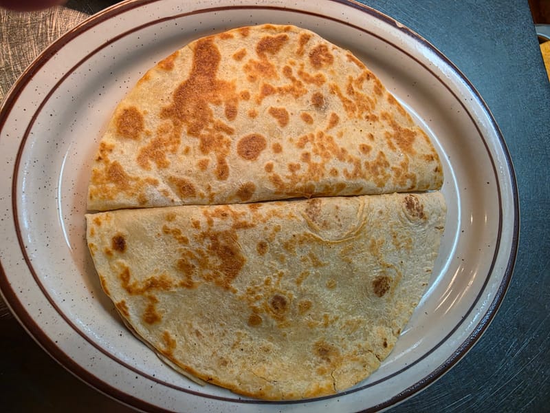 BEEF AND CHEESE QUESADILLA (2)