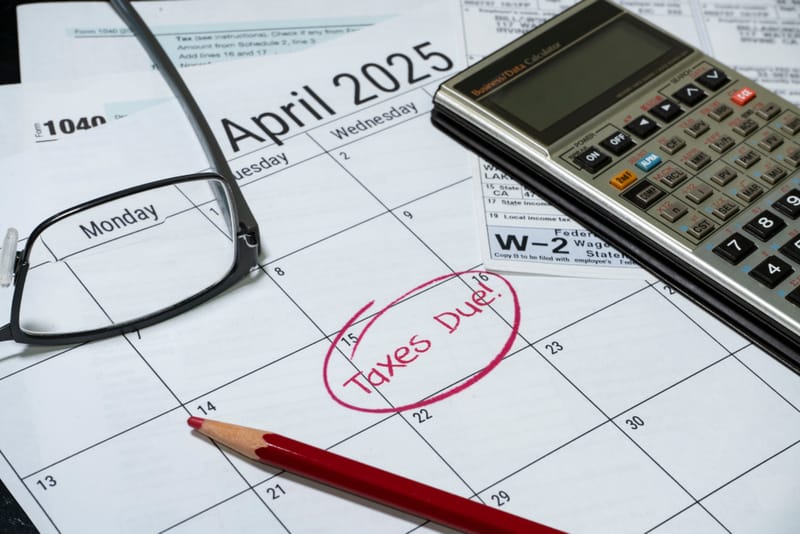 Monthly and Annual Tax Returns