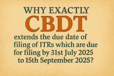 Extension of deadline