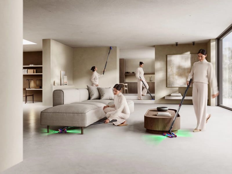 Dyson desafía la limpieza tradicional con PencilVac: la aspiradora más delgada del mundo