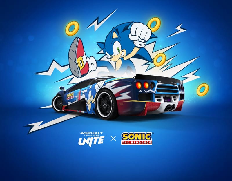 Sonic the Hedgehog y amigos llegan a Asphalt Legends Unite para un evento de tiempo limitado en el juego