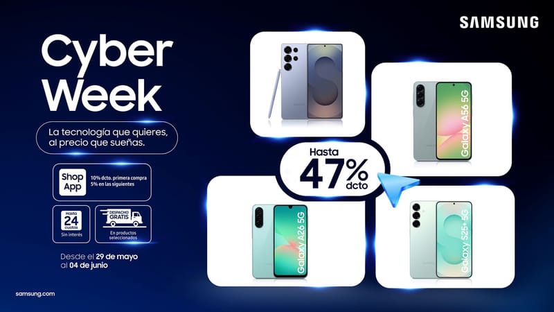 Cyber Week: el teléfono más avanzado de Samsung también tiene un importante descuento
