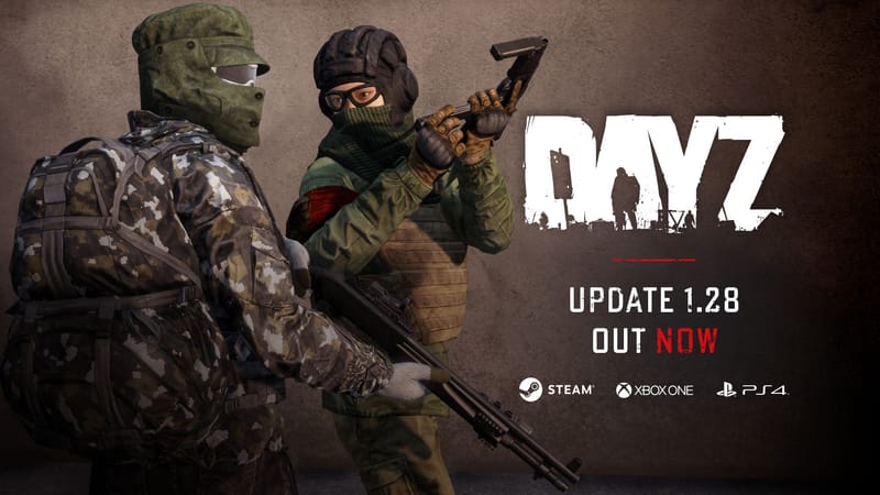 La actualización 1.28 de DayZ introduce eventos dinámicos, potencia de fuego y revisión de la conducción