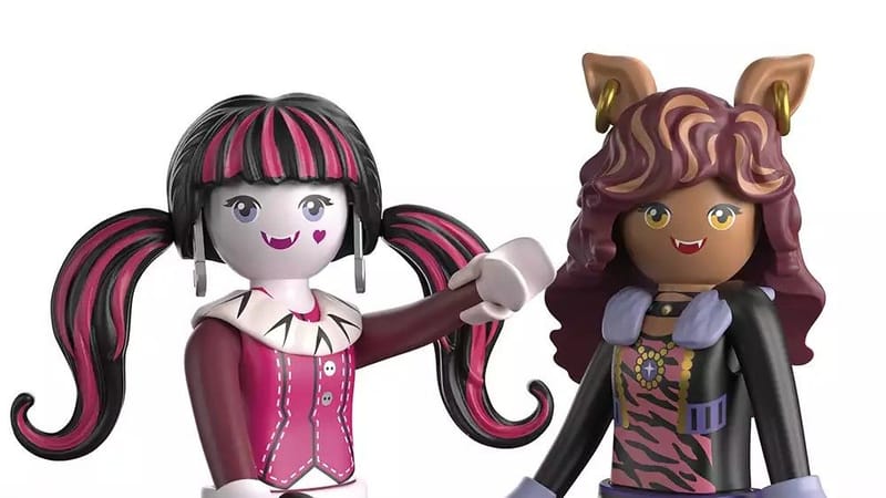 Mattel y Playmobil anuncian una alianza global para lanzar una colección de Monster High