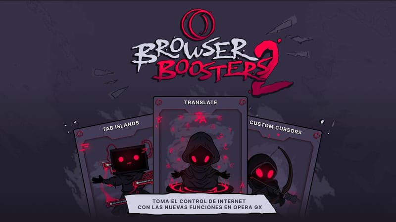 Opera añade traducción integrada a sus navegadores de escritorio y cursores personalizables en Opera GX