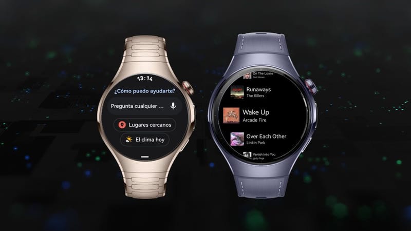 ¿Cómo usar Spotify y la nueva app de IA en el nuevo Huawei Watch 5?