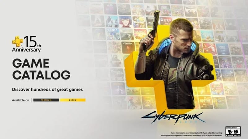 Cyberpunk 2077 lidera los títulos que se suman a PlayStation Plus Extra y Deluxe