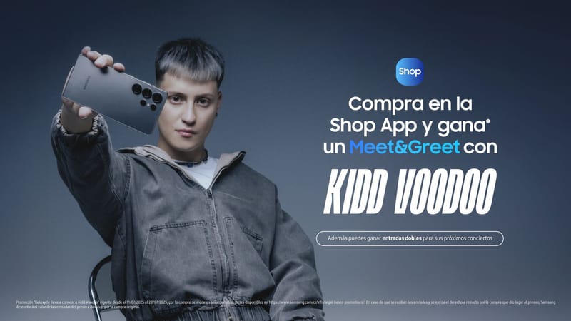 Samsung te lleva al concierto de Kidd Voodoo