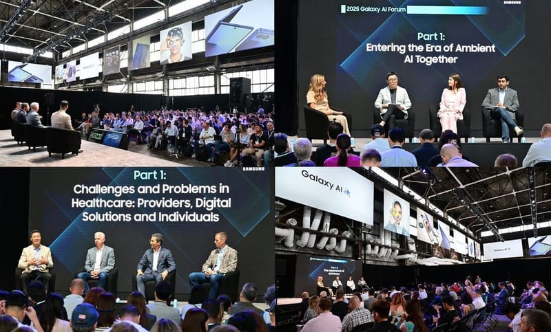 De la IA a la atención práctica: 
los líderes de la industria trazan el futuro de la innovación móvil en el Galaxy Tech Forum