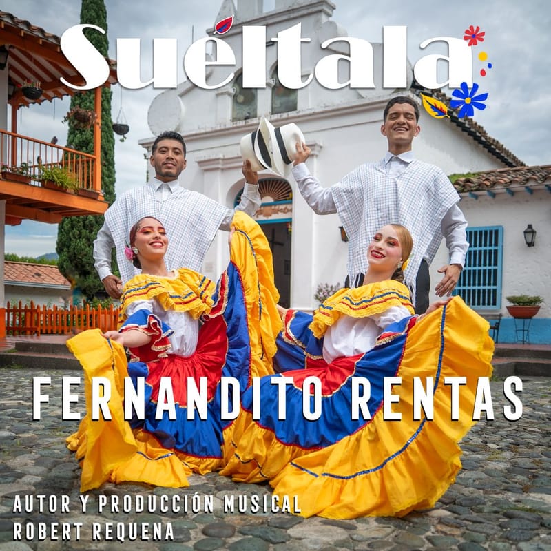 Fernandito Rentas lanza nuevo sencillo "Suéltala" en celebración de la independencia de Colombia y anuncia próximo álbum "Ya Voy Llegando"