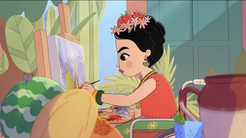 Llega a cines Hola Frida, la primera película animada sobre Frida Kahlo