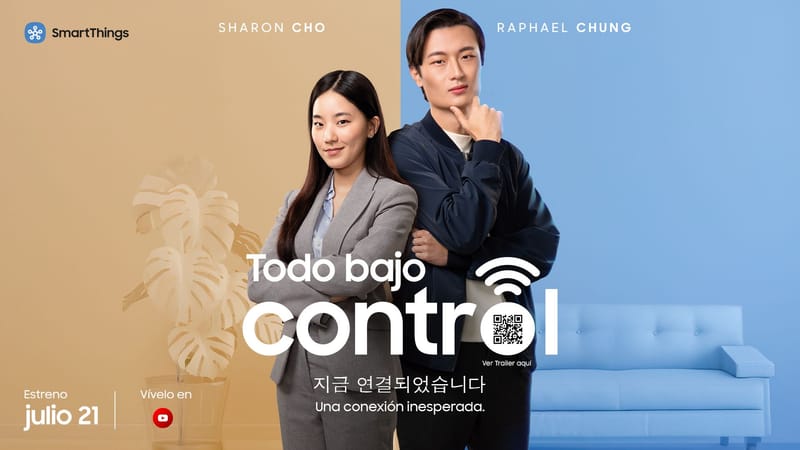 «Todo Bajo Control»: Ya está en Chile la primera miniserie producida por Samsung