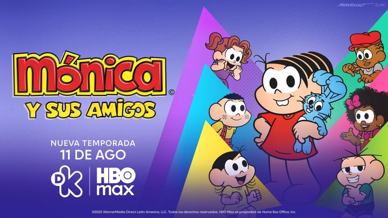 "Mónica y sus amigos" estrena su cuarta temporada el 11 de agosto