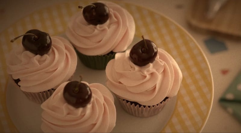 Cien años de sabor junto a TEKA: cupcakes de chocolate con frosting de cereza
