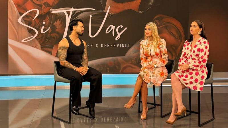 J Salez conquista Miami con su éxito "Si te vas" en su media tour promocional