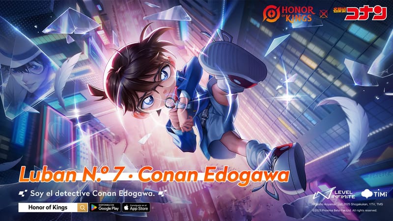 Detective Conan y Honor of Kings unen sus fuerzas para revelar la verdad y cerrar el caso
