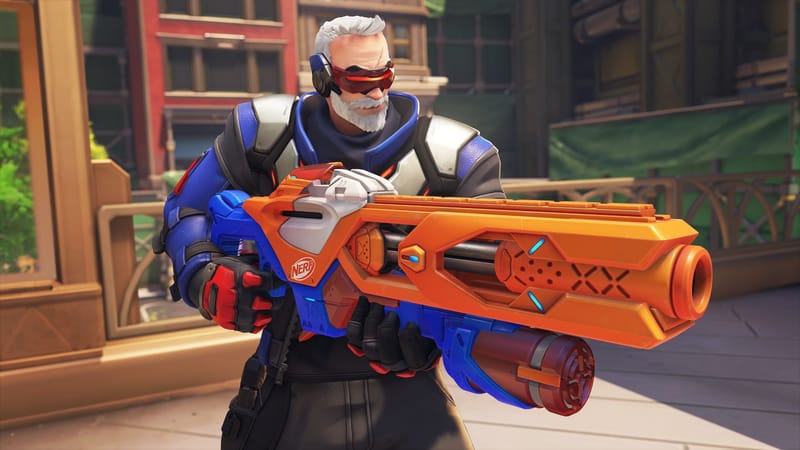 Renueva tu arsenal con una nueva e impactante colaboración: Overwatch 2 x NERF