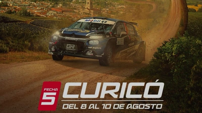 Curicó vuelve a rugir con la quinta fecha del Copec RallyMobil 2025 por TNT Sports