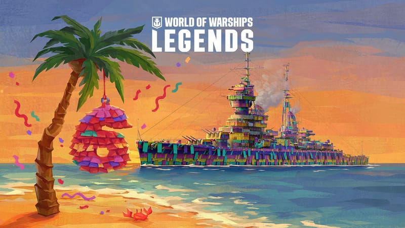 World of Warships: Legends celebra su sexto aniversario con una actualización de contenido especial