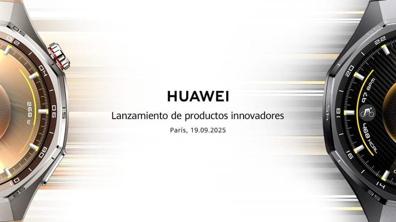 Huawei promete revolucionar el mercado de wearables en su próximo lanzamiento global de productos