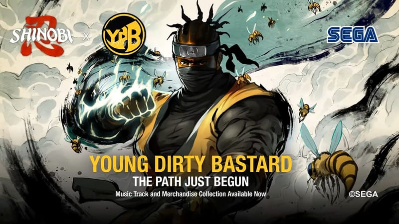 Young Dirty Bastard lanza la canción original de SHINOBI junto con el nuevo tráiler de SHINOBI: Art of Vengeance, ya disponible