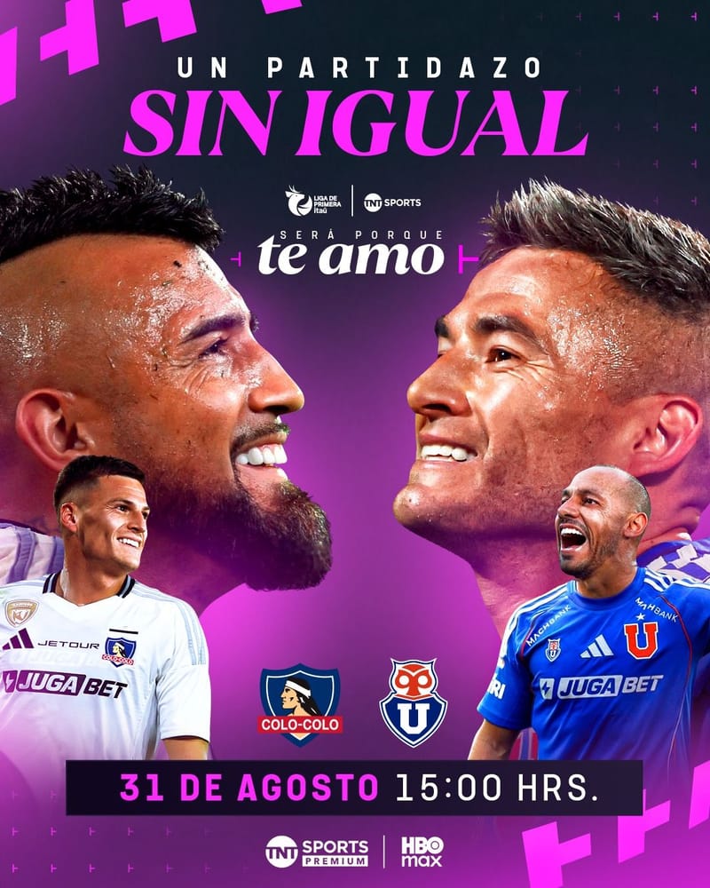 El Superclásico se toma las pantallas de TNT Sports