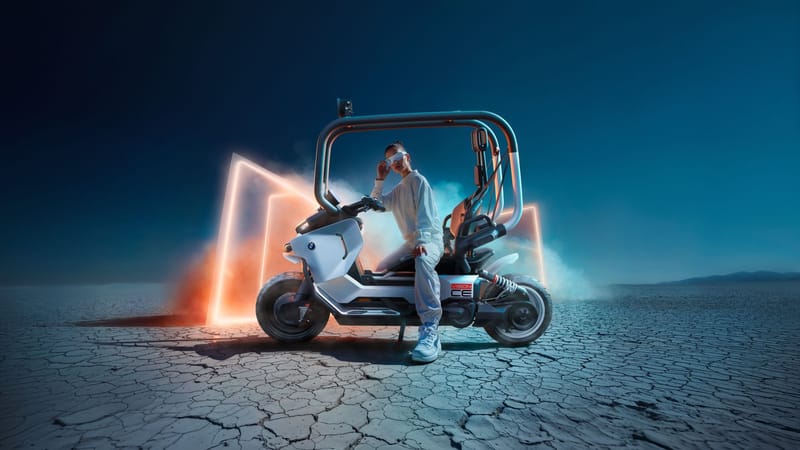 BMW Motorrad Vision CE: El futuro de la movilidad urbana sobre dos ruedas se presenta en el IAA Mobility 2025