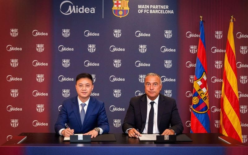 Midea se convierte en patrocinador del FC Barcelona a partir de la temporada 2026/2027