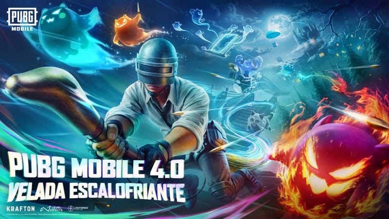 Disfruta de trucos, golosinas y terror en la actualización 4.0 de PUBG MOBILE, donde fantasmas y demonios se apoderan de los campos de batalla