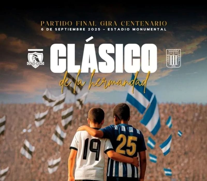 TNT Sports transmite el “Clásico de la Hermandad”: Leyendas de Colo-Colo vs. Alianza Lima