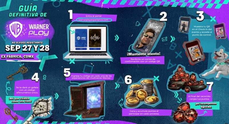 Warner Play Experience: sumérgete en tus universos favoritos y descubre las actividades que llegarán al evento en Ciudad de México