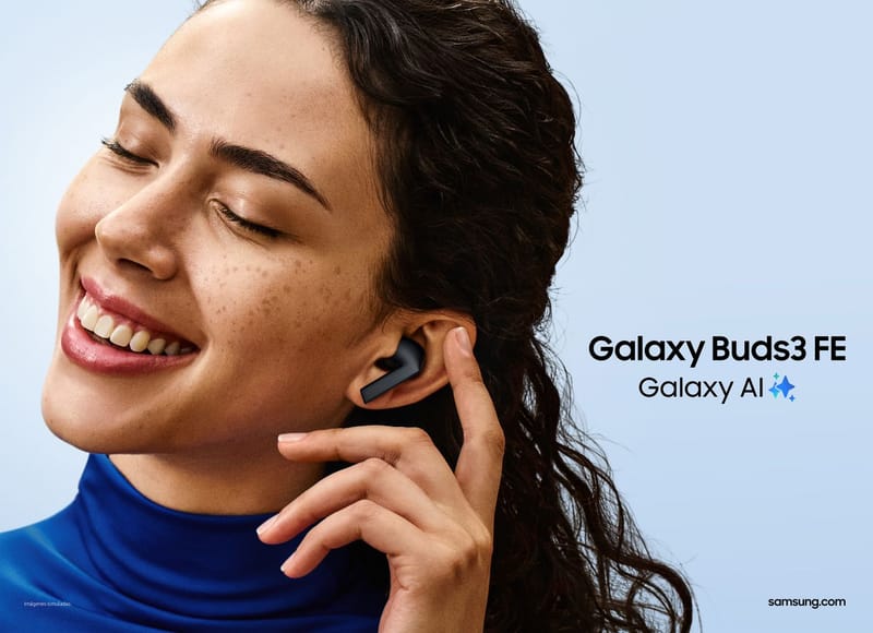 Samsung lanza en Chile los nuevos Galaxy Buds3 FE: diseño icónico, sonido mejorado