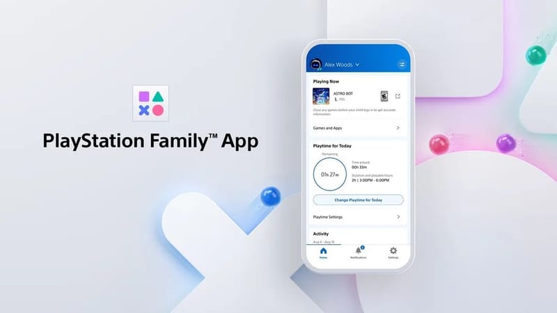 PlayStation Family: la app de control parental que te ayuda a gestionar tu consola