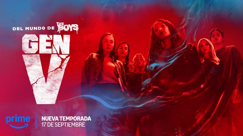 Prime Video estrena este miércoles 17 de septiembre la segunda temporada de la serie original Gen V