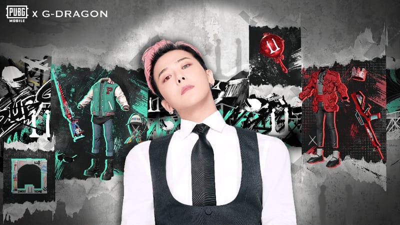 PUBG MOBILE sube de nivel con estilo junto al artista internacional G-DRAGON